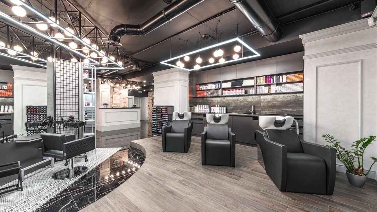 Salon floor